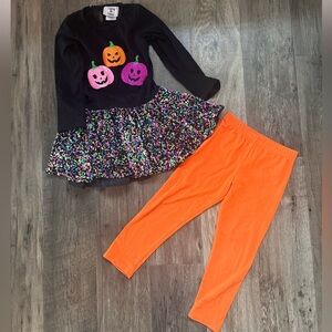 Nina Halloween Kids Costume - Black and Orange
